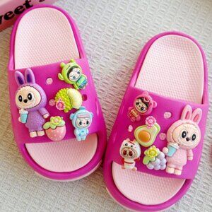 Cartoon Critter Slide Sandals